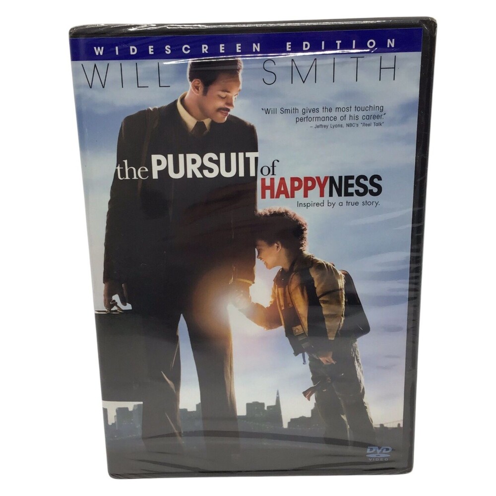 The Pursuit of Happyness DVD – 2007 Widescreen Edition – New & Sealed